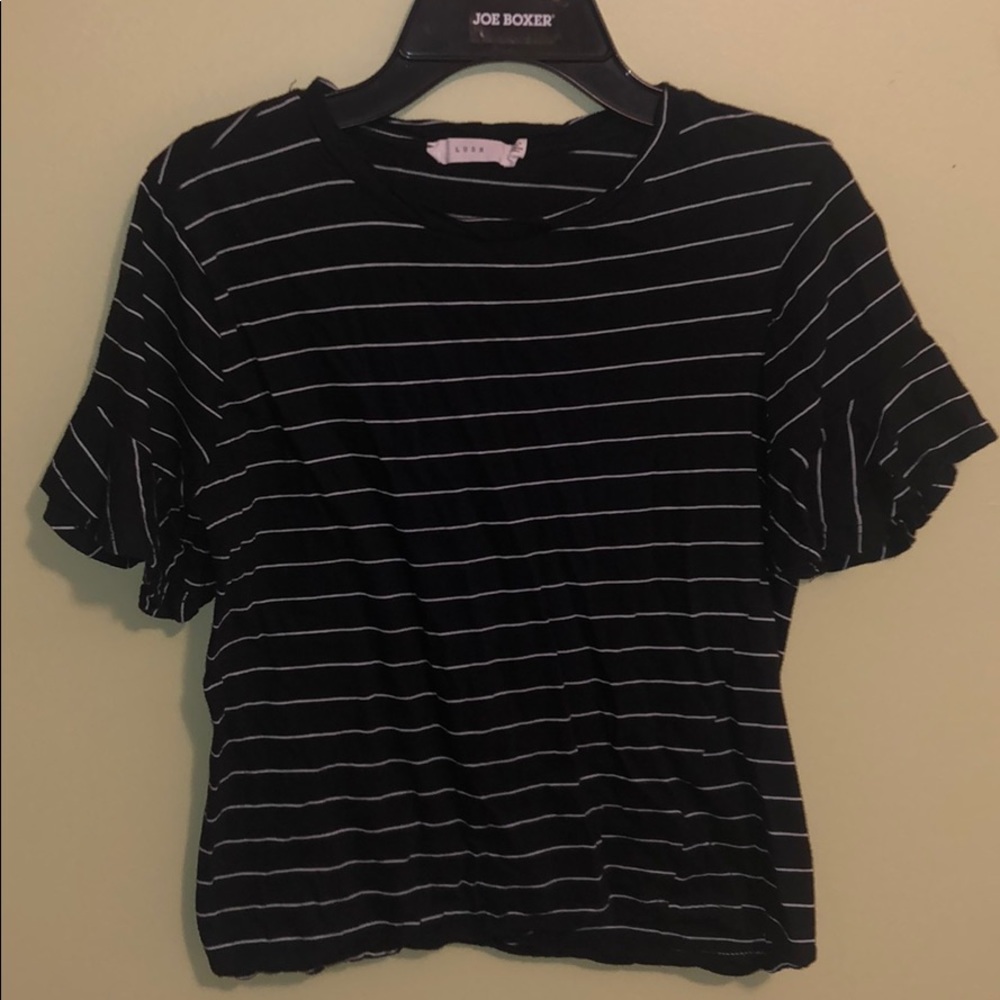 striped t-shirt